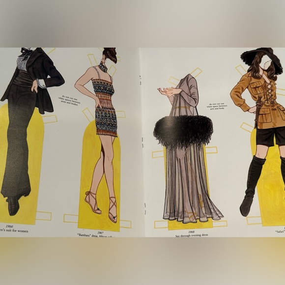 Yves St. Laurent Fashion Review Book, VERY RARE - Picture 5 of 6